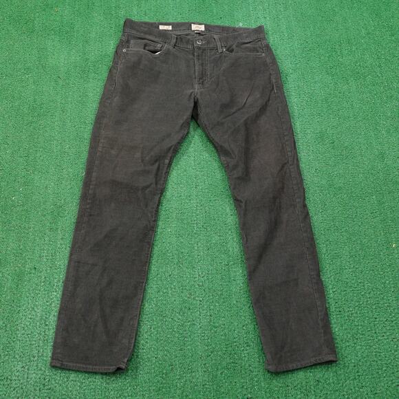 J CREW STYLE 284 GREY CORDUROY CHINO PANTS MENS SIZE 32X30 - Picture 1 of 8